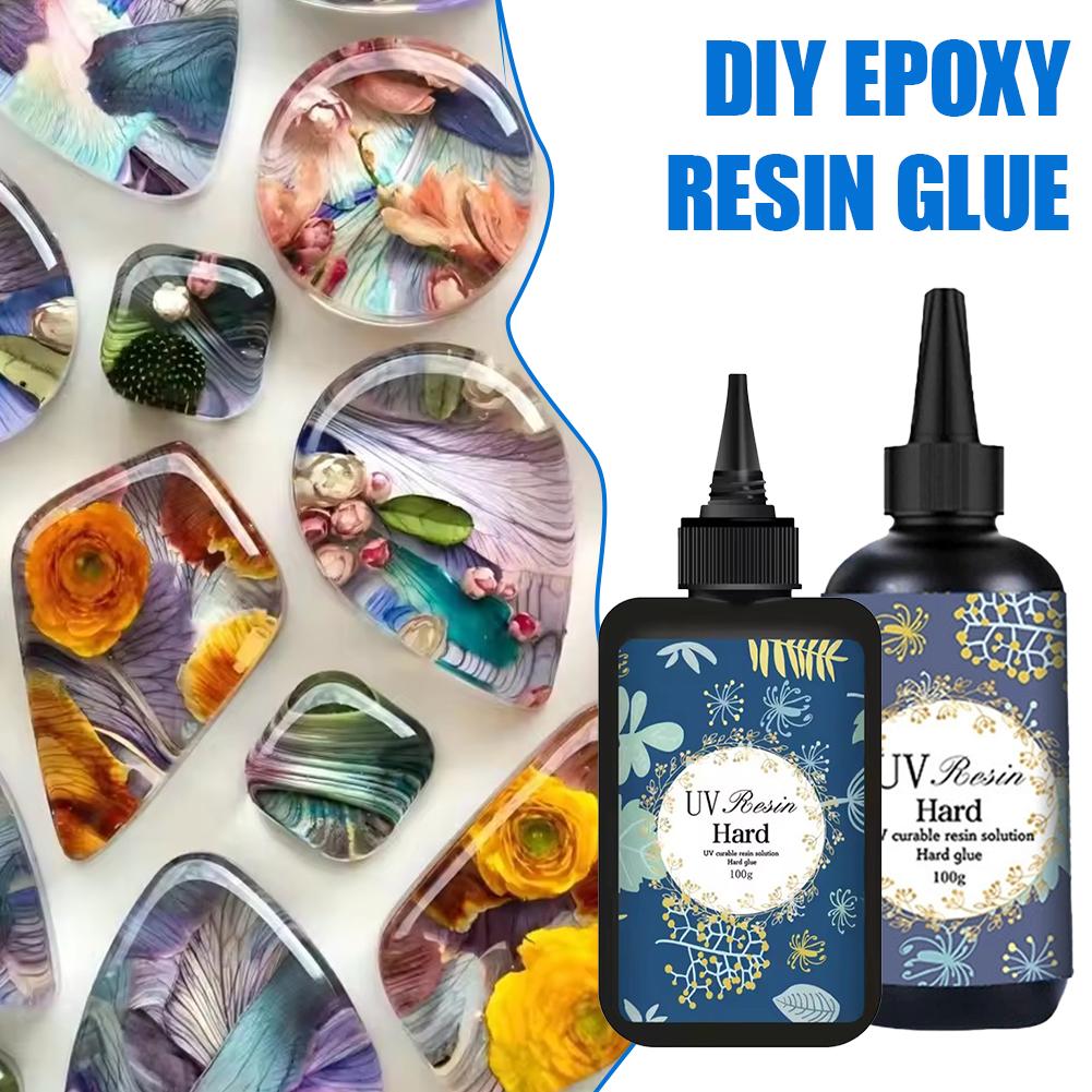 1/2Pcs Crystal Clear Hard UV R - Uv Resin Clear Hard review and price