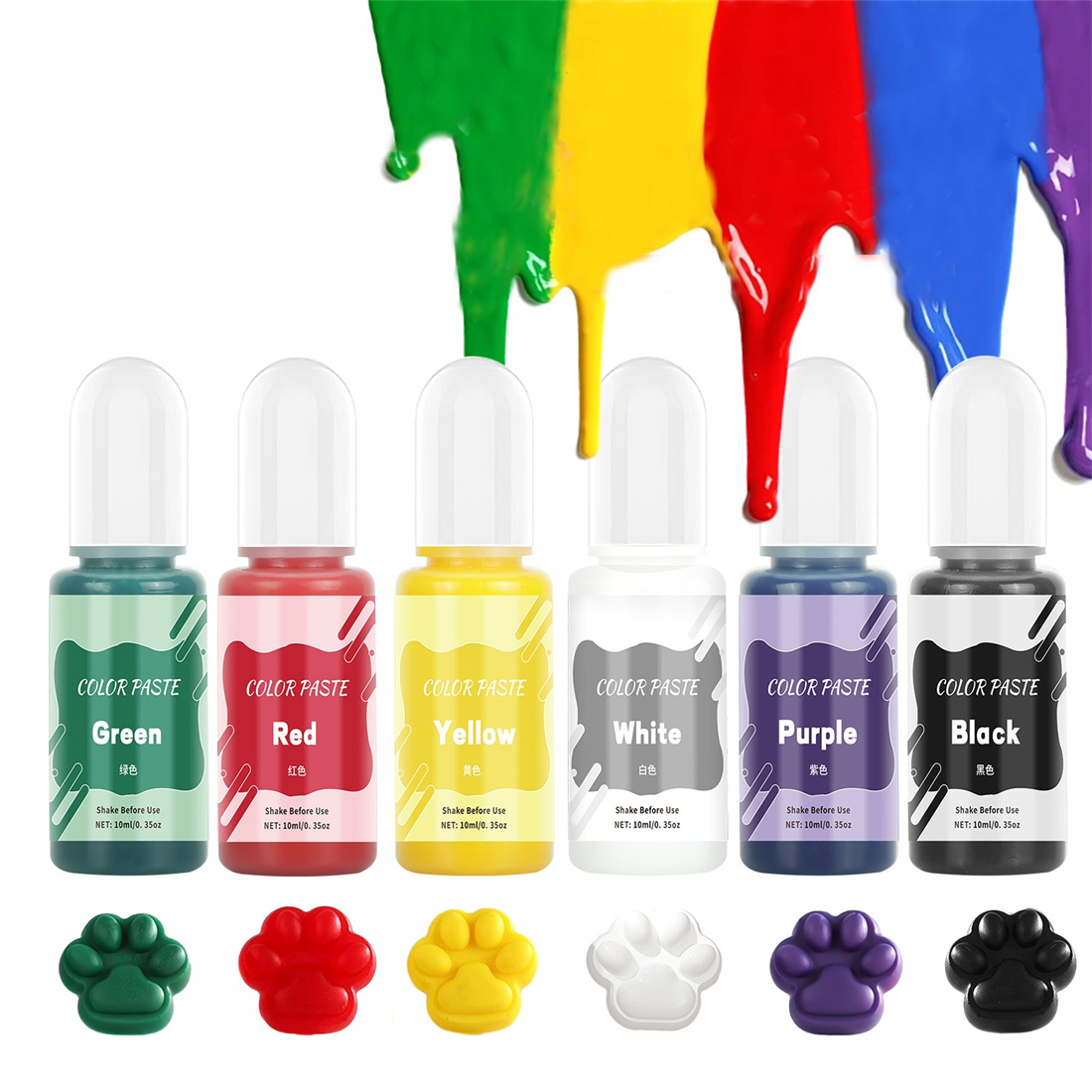 10ml Solid Color Paste High Co - Resin Color Paste review and price