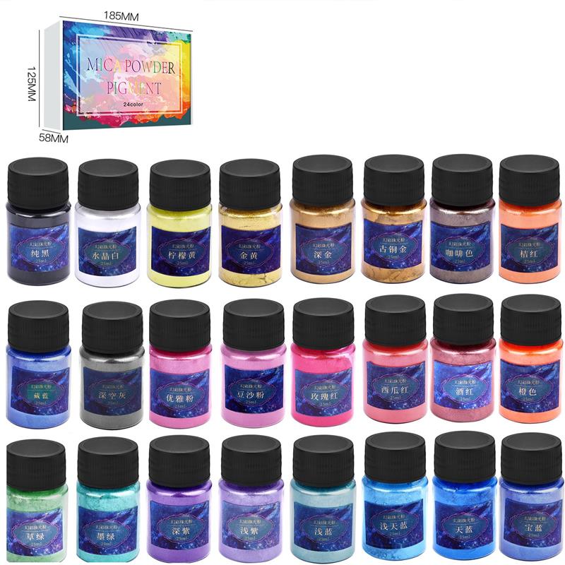 6/24/30Colors Epoxy Resin Dye  - Resin Color Paste review and price