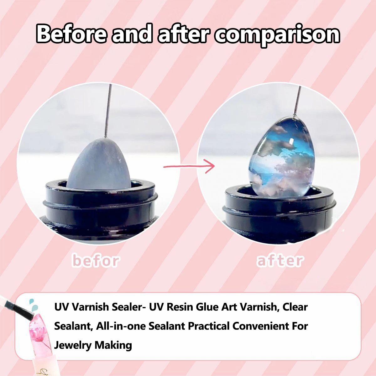 Hight Glossy Acrylic Art Varni - Uv Resin Clear Hard review and price