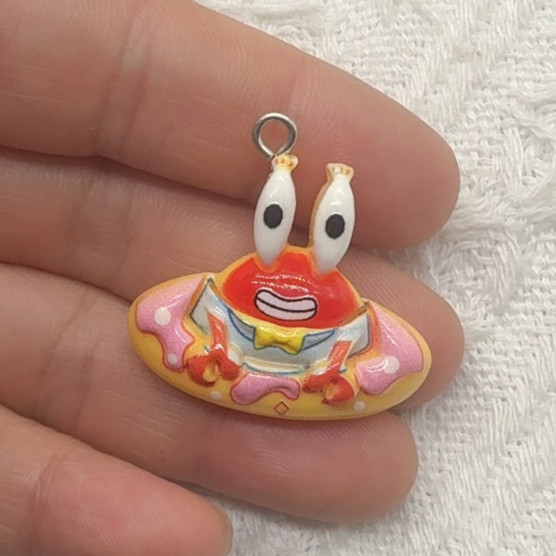 10pcs cartoon resin pendant, D - Resin Art Notes review and price