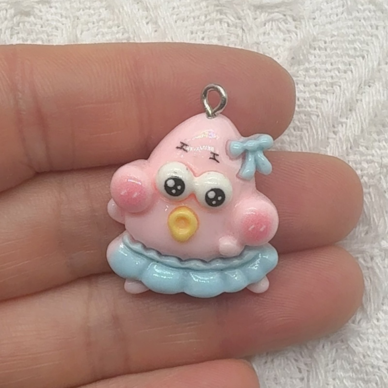 10pcs cartoon resin pendant, D - Resin Art Notes review and price