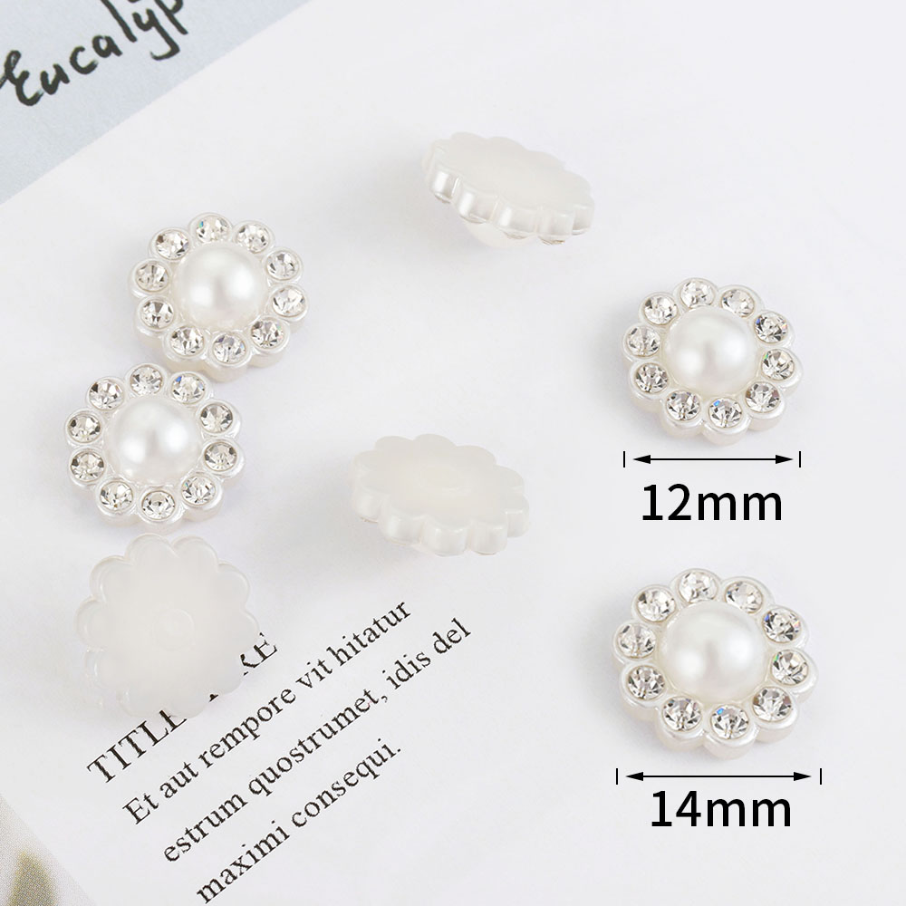 50pcs White Flat Imitation Pea - Resin Art Notes review and price