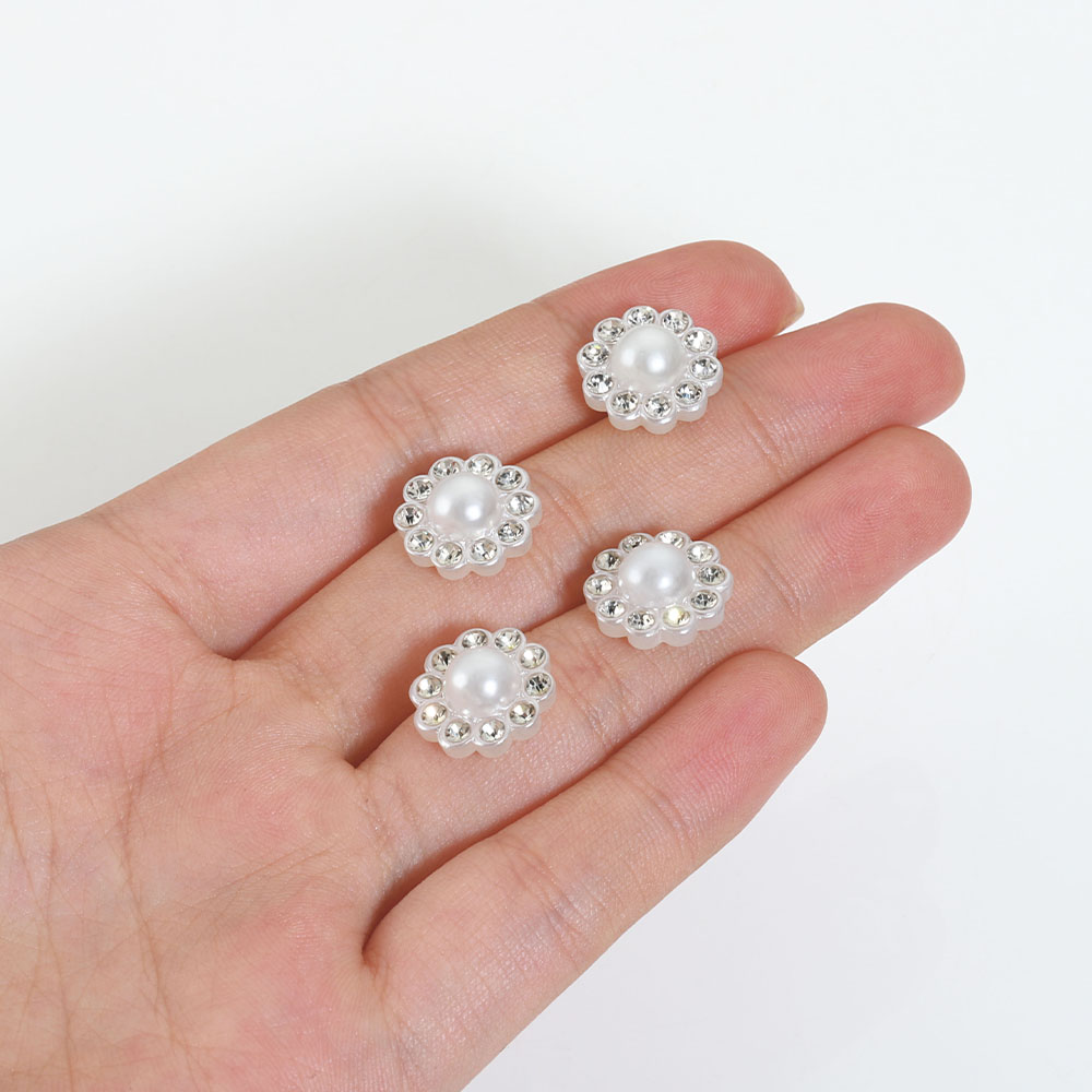 50pcs White Flat Imitation Pea - Resin Art Notes review and price