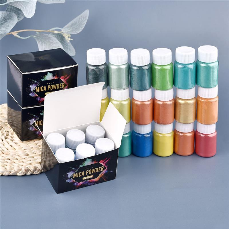 6 Pcs-Set Epoxy Resin Dye Mica - Resin Color Paste review and price