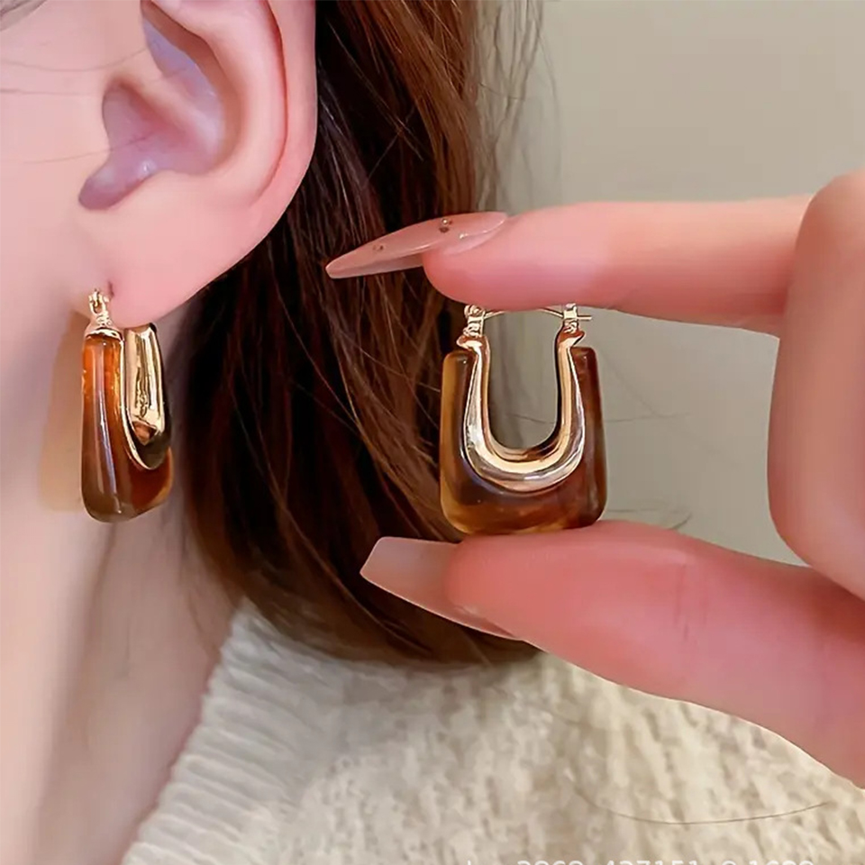 Yupsk French Fashion Vintage U - Resin Art Ring review and price