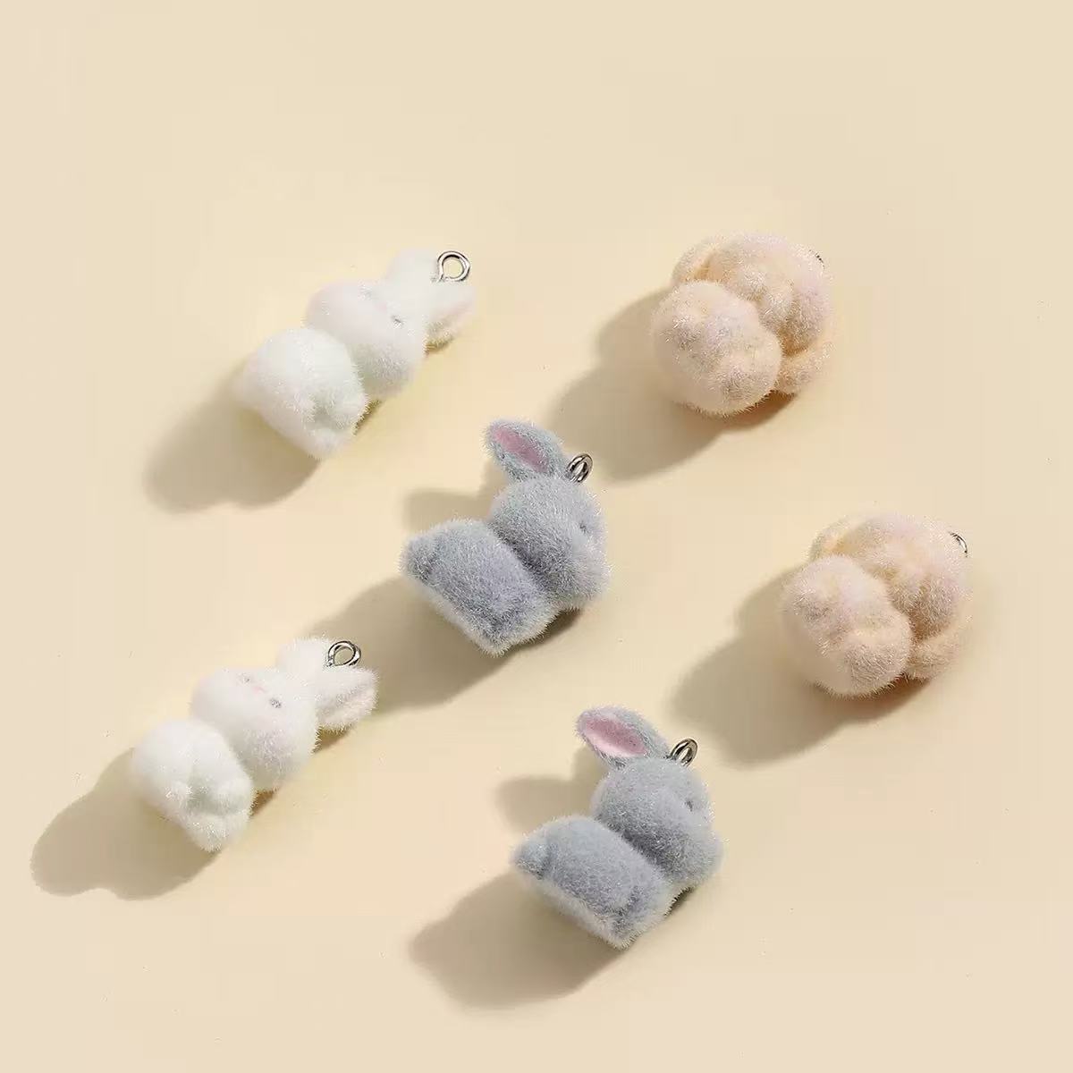 10pcs Flocking Little Rabbit R - Resin Art Notes review and price