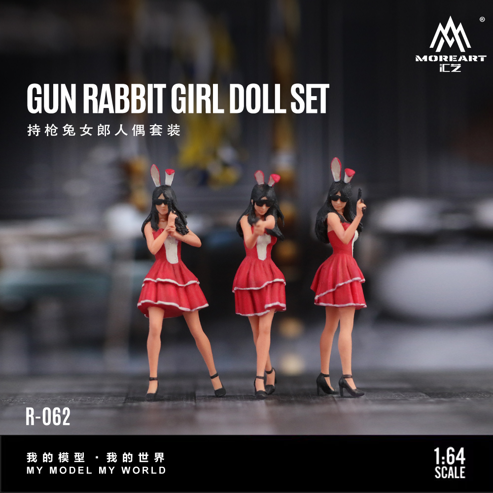 More Art 1:64 The Bunny Girl M - Resin Art And Decor review and price