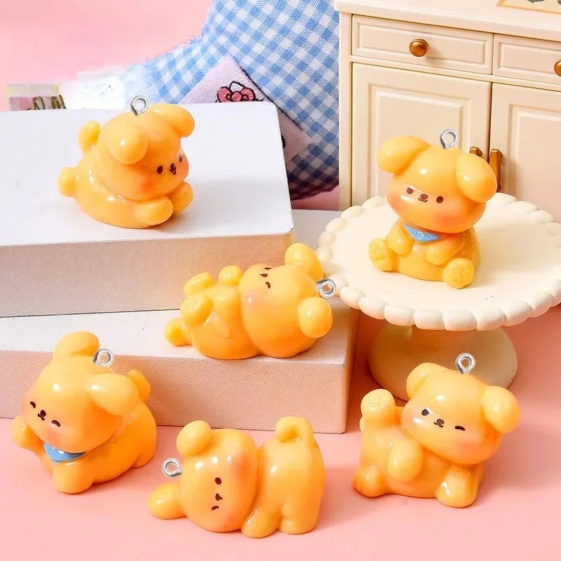 10Pcs Cute Cartoon Dog Acrylic - Resin Art Notes review and price