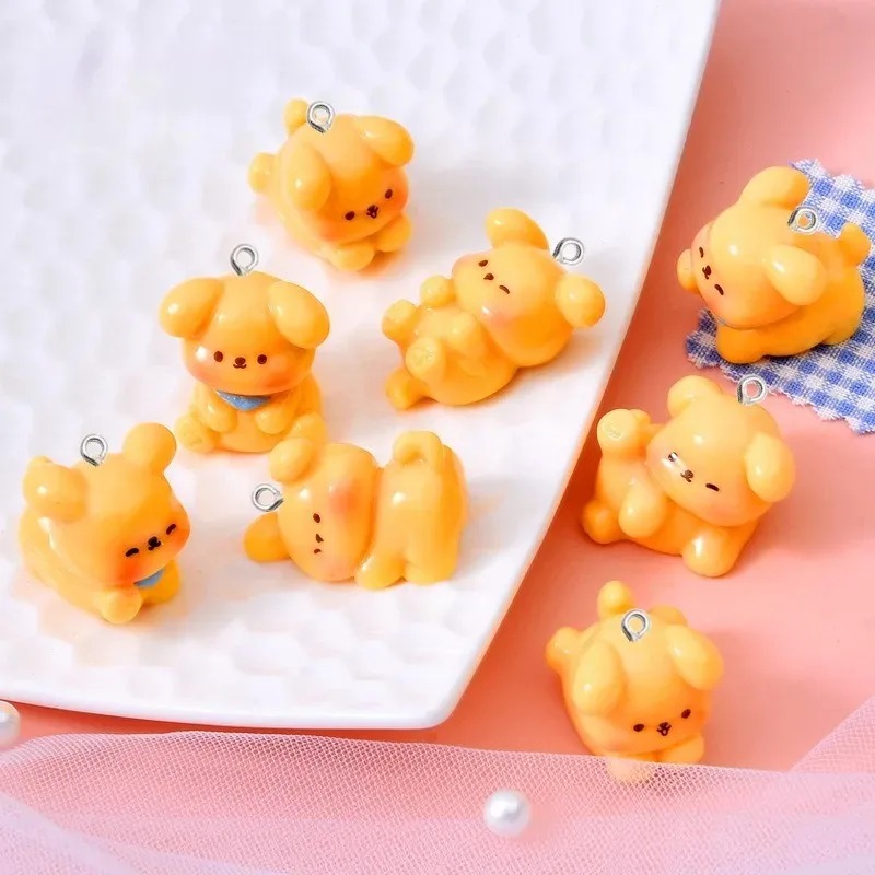 10Pcs Cute Cartoon Dog Acrylic - Resin Art Notes review and price