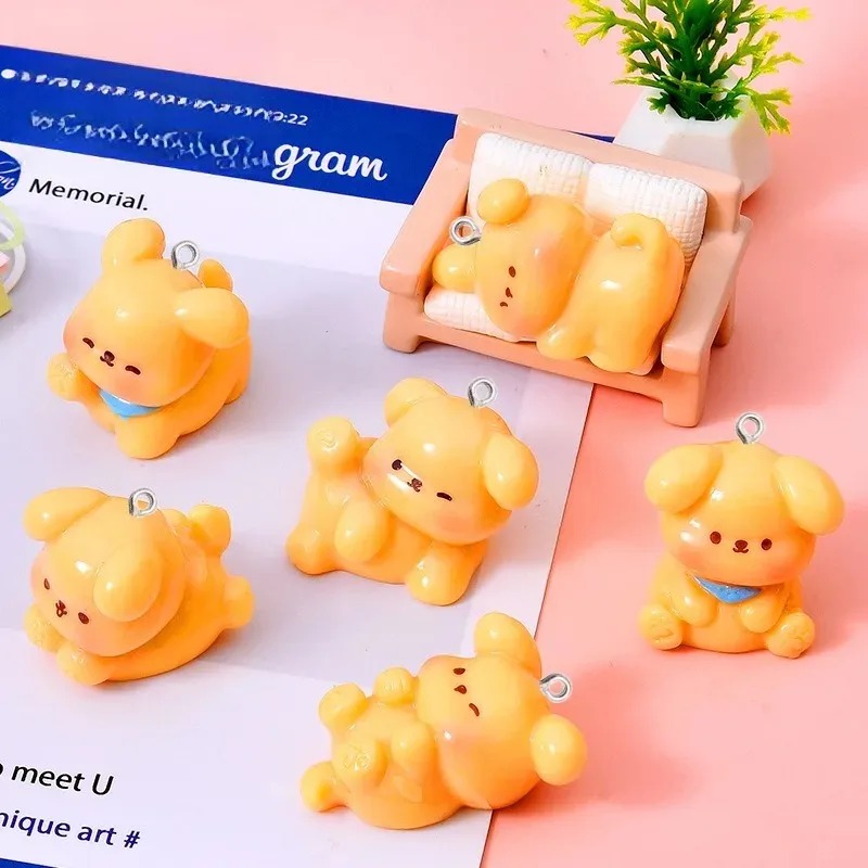 10Pcs Cute Cartoon Dog Acrylic - Resin Art Notes review and price