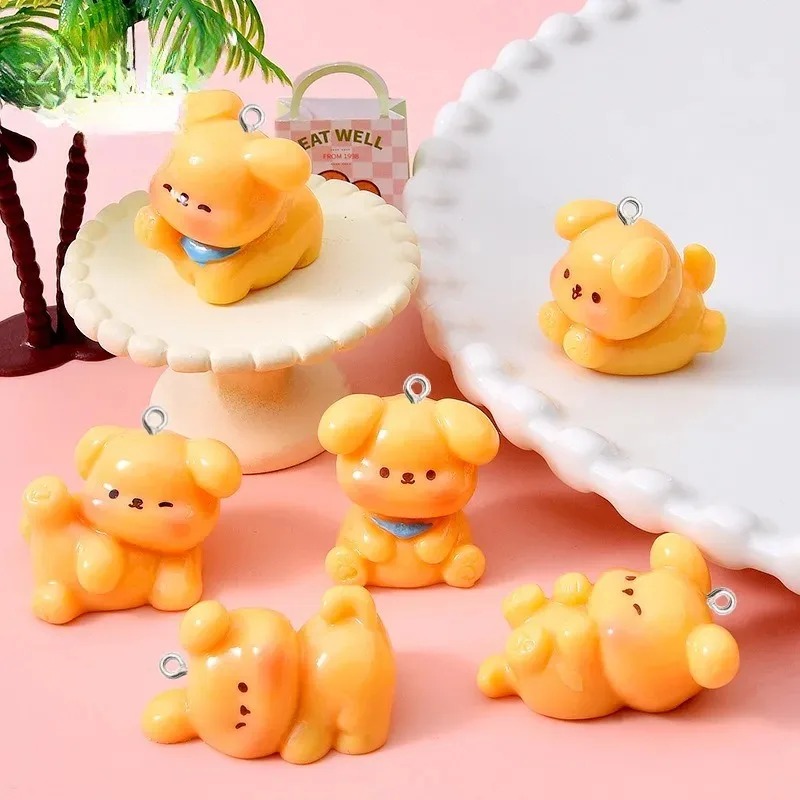 10Pcs Cute Cartoon Dog Acrylic - Resin Art Notes review and price