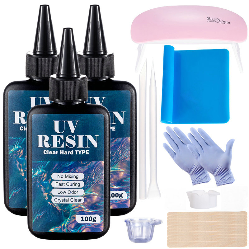 100g/250g Clear UV Resin Hard  - Uv Resin Clear Hard review and price