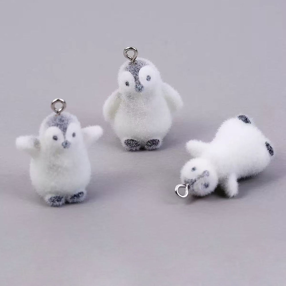 5pcs Flocking Small Penguin Re - Resin Art Notes review and price